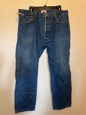 Levi's Straight Leg Button Fly Men's Jeans